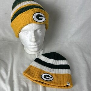 Green Bay Packers New Era Beanie Winter Hat his & her